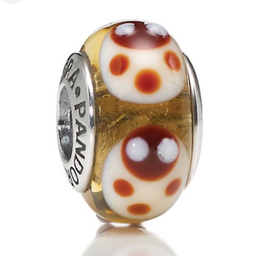 Pandora Murano Glass ladybug charm